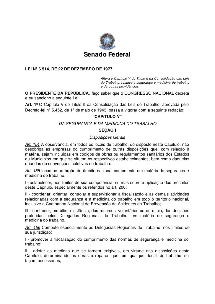 decreto lei 6514